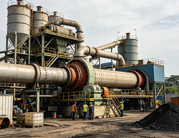 Indonesia Coal Slurry Rod Mill Plant