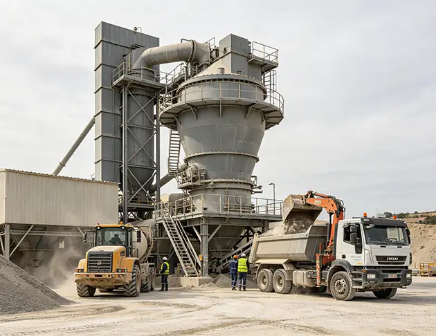 Italy Slag Vertical Mill Plant
